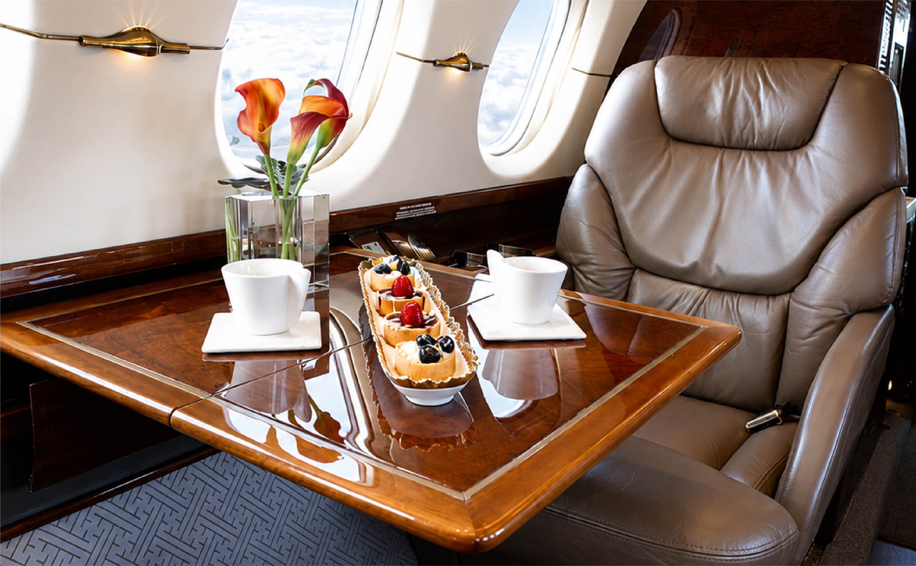 Experiencia a bordo del Hawker 800